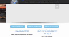 Desktop Screenshot of lynaminc.com